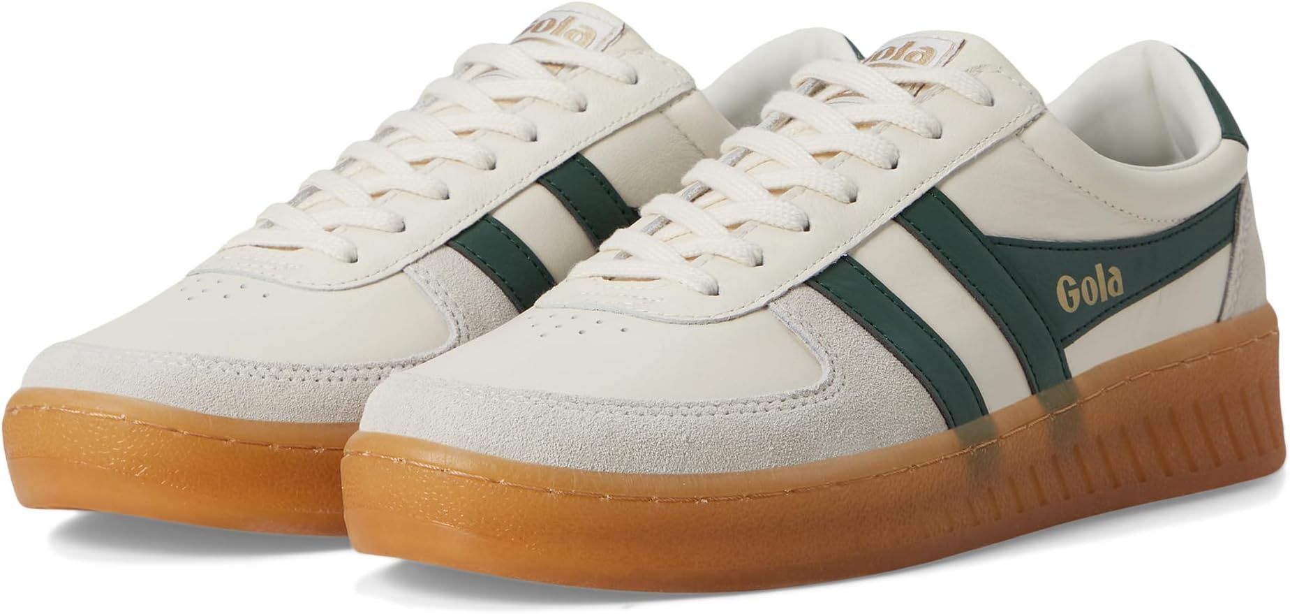 

Кроссовки Gola Grandslam Elite, Off-White/Evergreen/Gum
