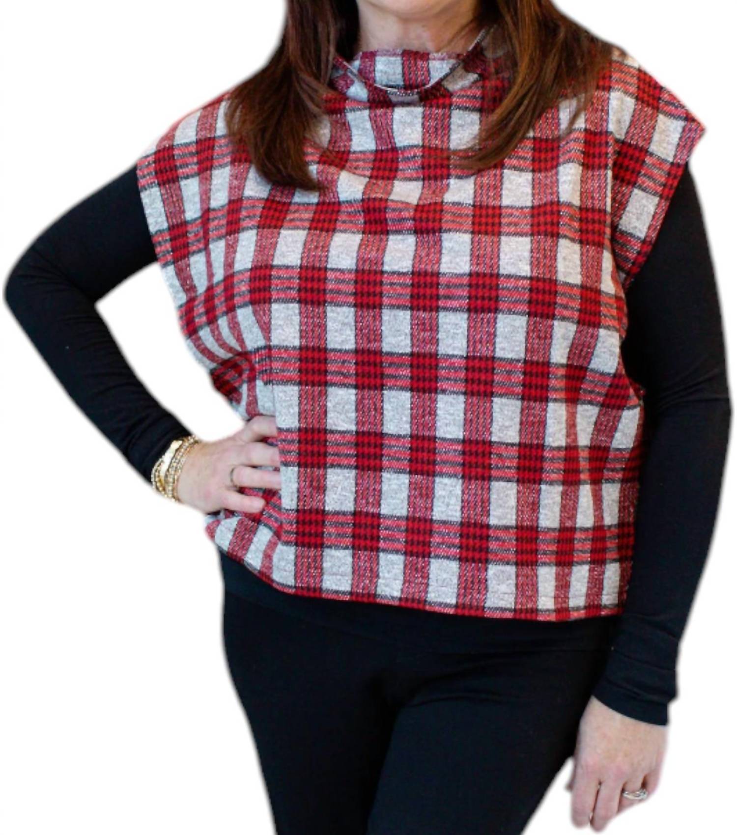 

Топ-клин Annie Hall в красном цвете Isle