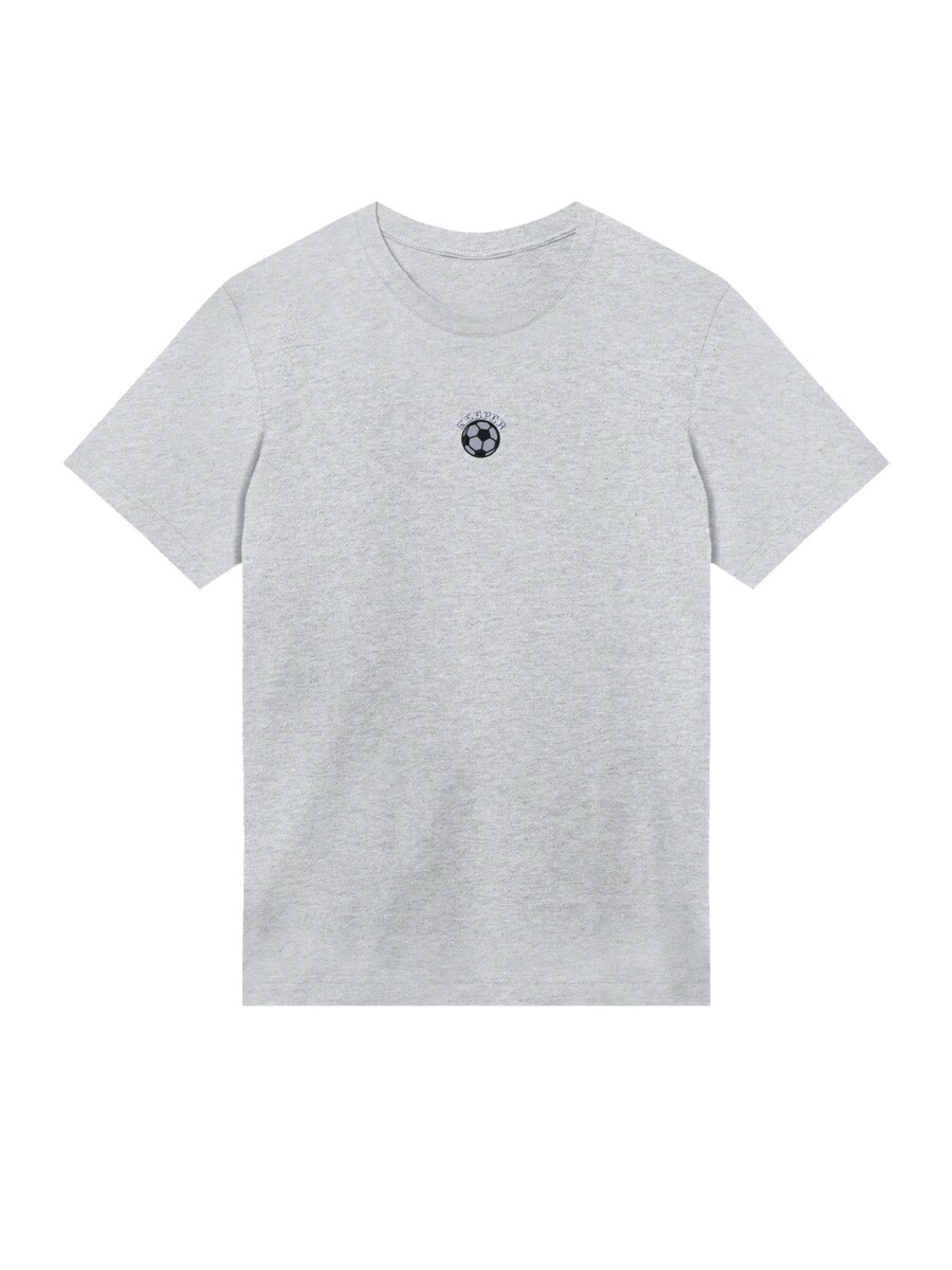 

Рубашка F4NT4STIC Keeper Stickerei, цвет Grey/mottled grey