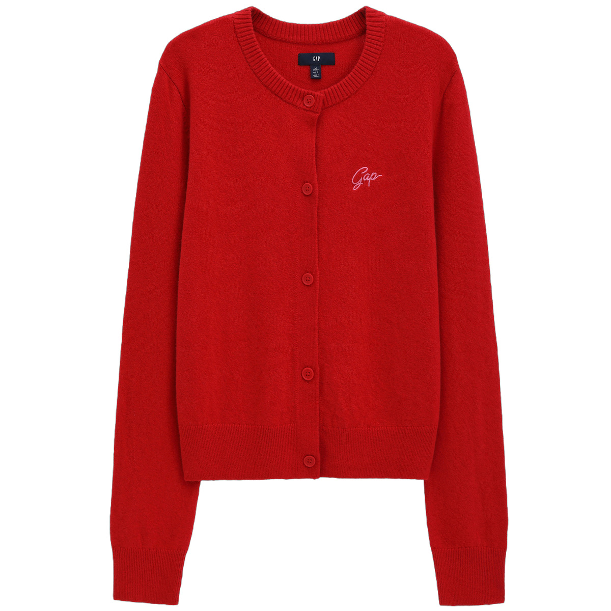 

Gugong Lianmingkuan вязаный свитер женский GAP, красный