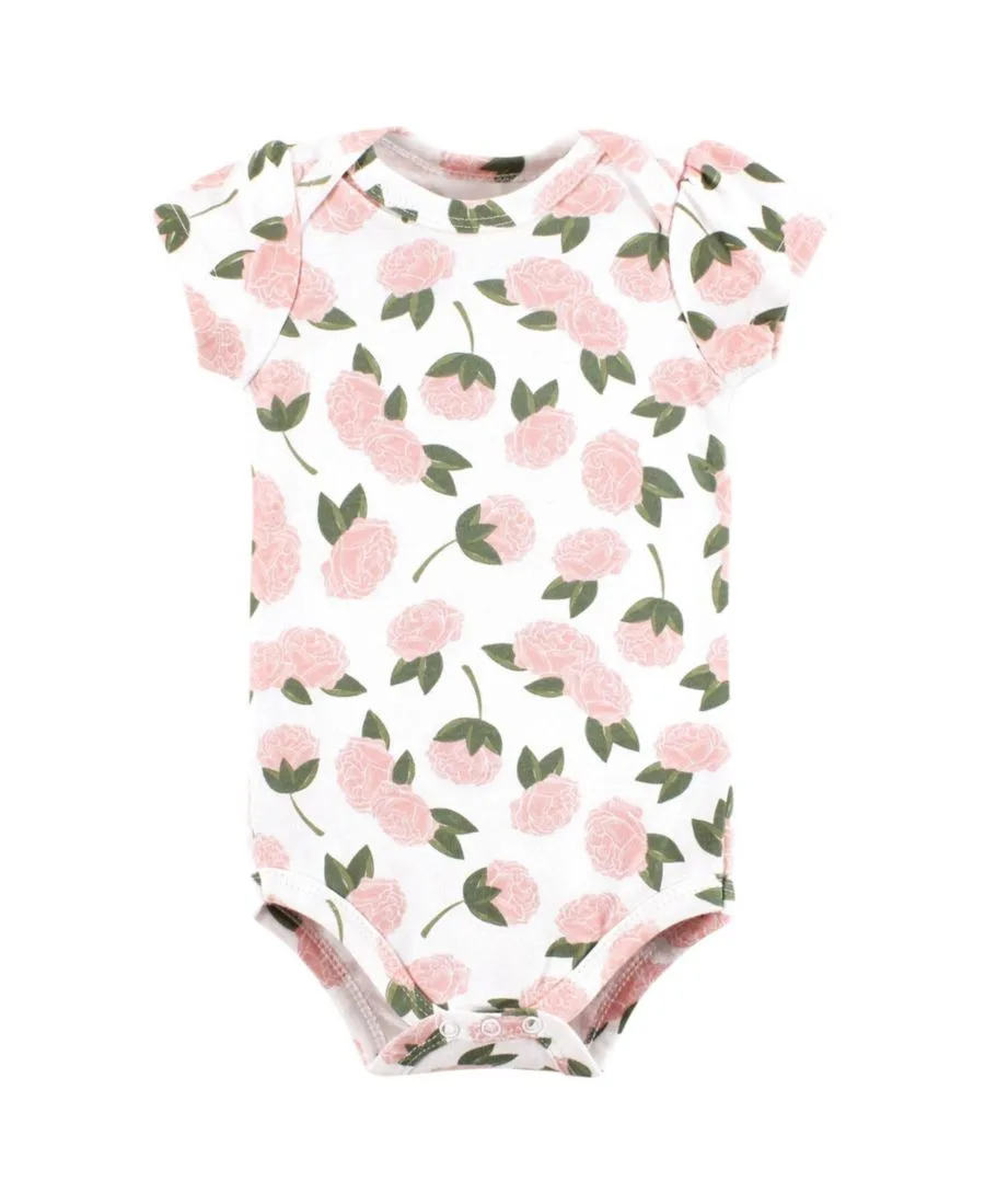 Комплект из 3 хлопковых боди Hudson Baby, mamas girl розовый peony tutu — фото 2