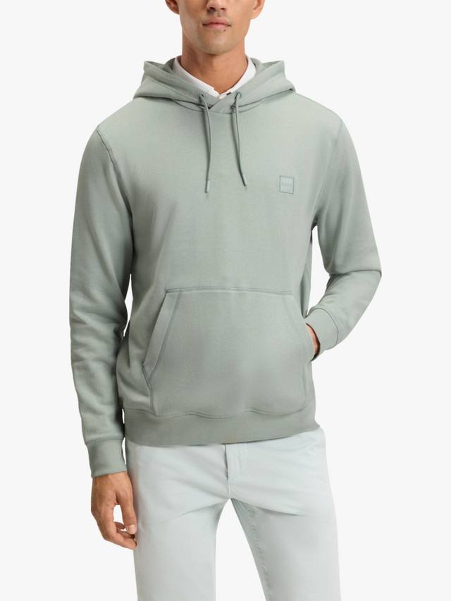 

BOSS Wetalk хлопковый худи HUGO BOSS, Open Green