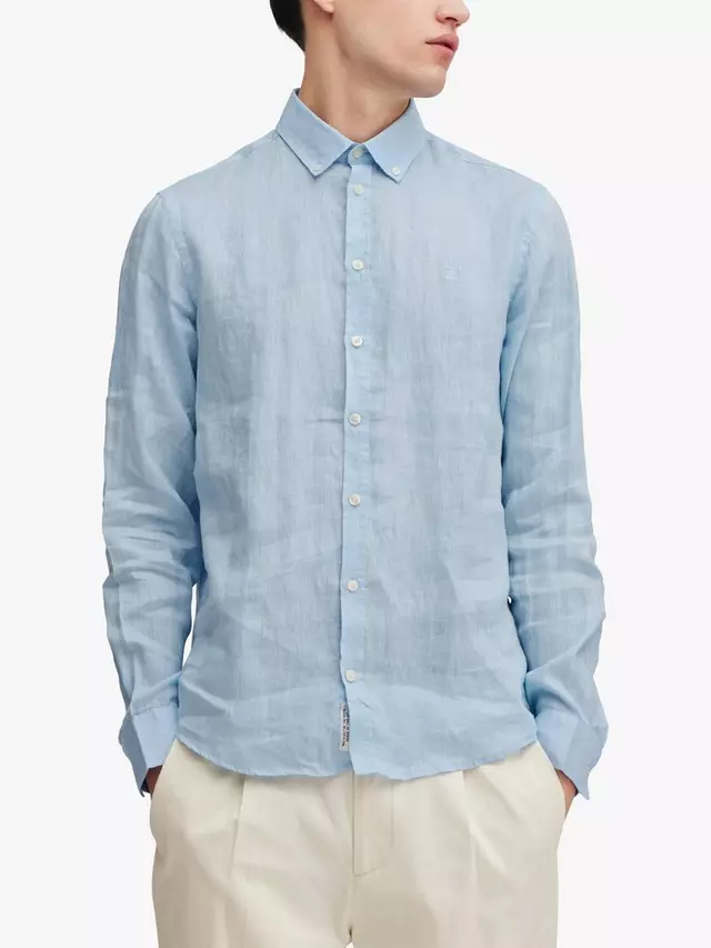 

Рубашка Casual Friday Anton Long, цвет chambray/blue
