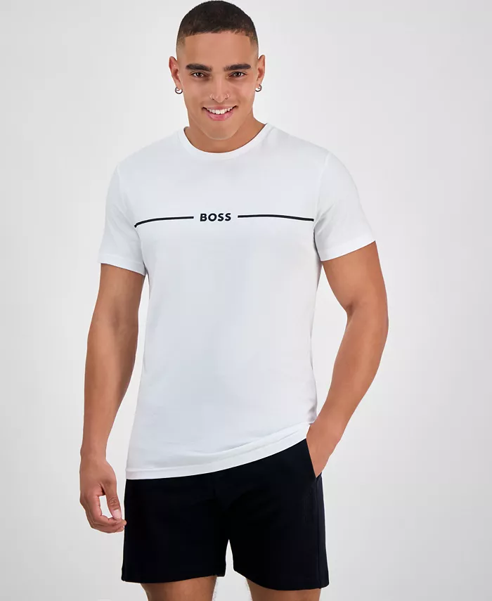 

Мужская футболка с логотипом Hugo Boss, белый