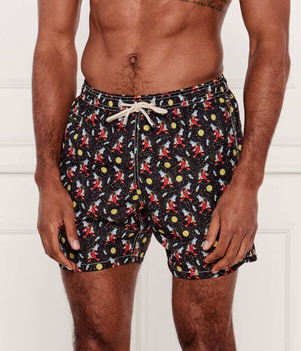 

Шорты для плавания st.barth x disney Regular fit St.Barth, черный