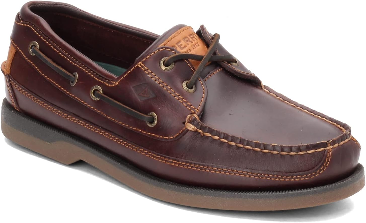 Мужские лоферы Sperry Mako 2-Eye, Smooth Amaretto — фото 2