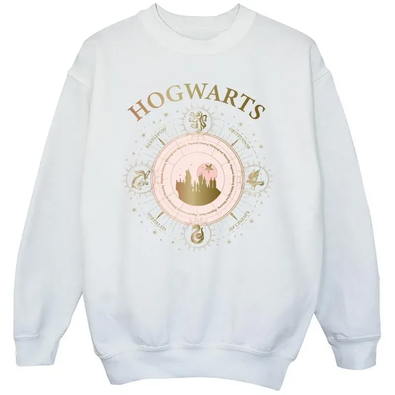 Свитшот с принтом созвездий Harry Potter, белый — фото 2
