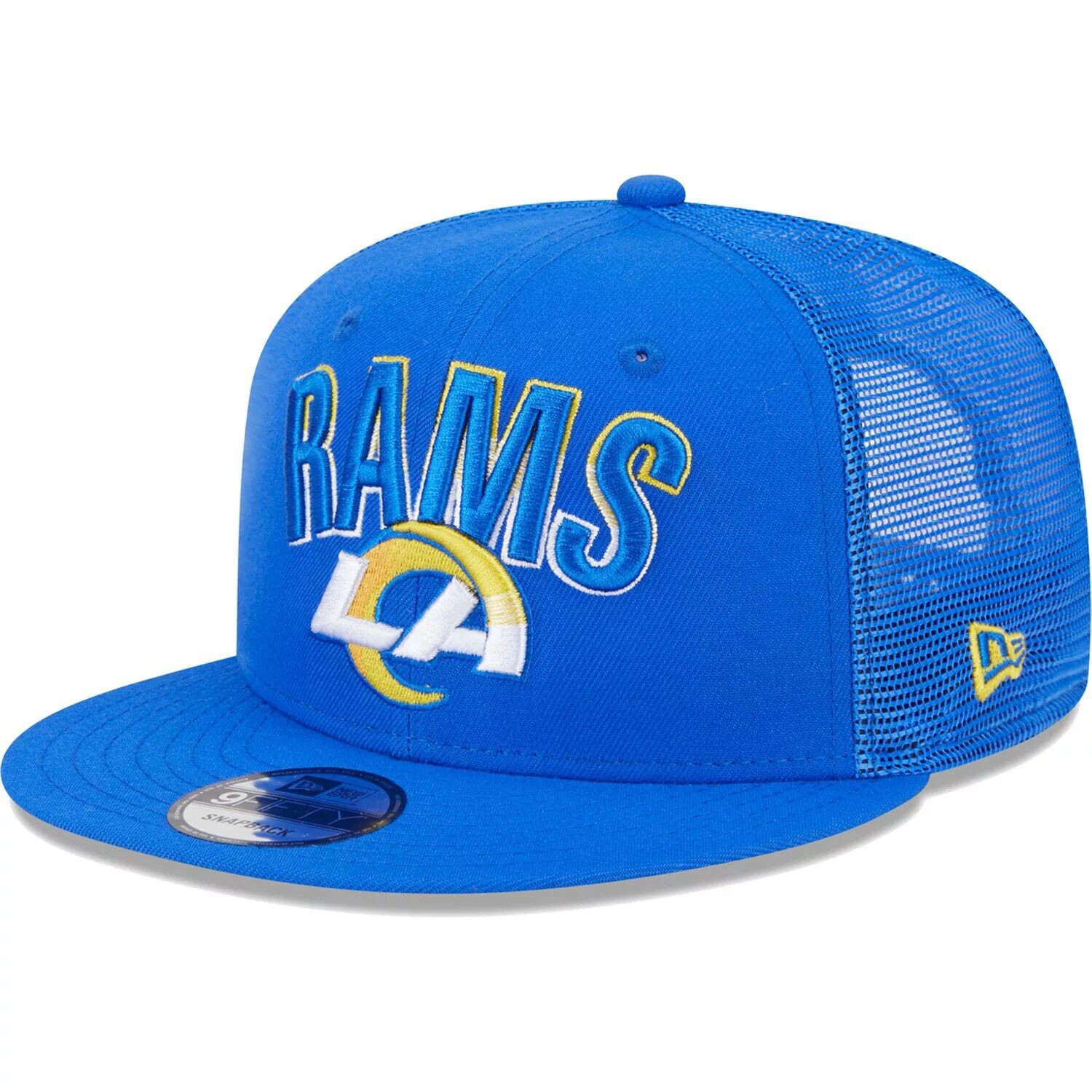 

Мужская кепка New Era Royal Los Angeles Rams Grade Trucker 9FIFTY Snapback