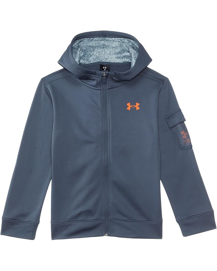 

Худи Under Armour Kids Mesh Pocket Hoodie, цвет Downpour Gray