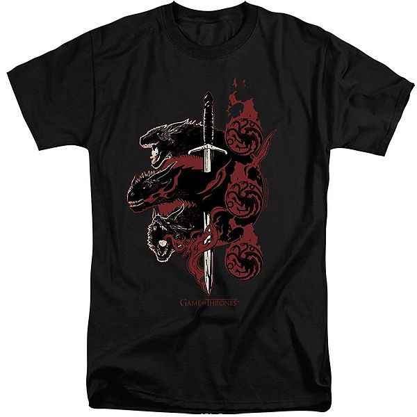 

Футболка с драконами таргариенов из игры престолов Licensed Character