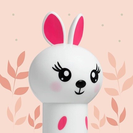 Lippy Pals Collection, бальзам для губ с кроликом для детей, Hoppy, морковный торт, сладкий подарок для друзей с фигурками животных, кролик, Lip Smacker — фото 3