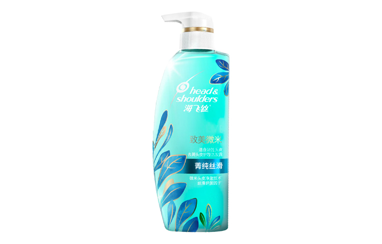 Очаровательный шампунь micro beige pure silky scalp protective, освежающий, очищающий, разглаживающий 350мл*2/650мл Head&shoulders — фото 2