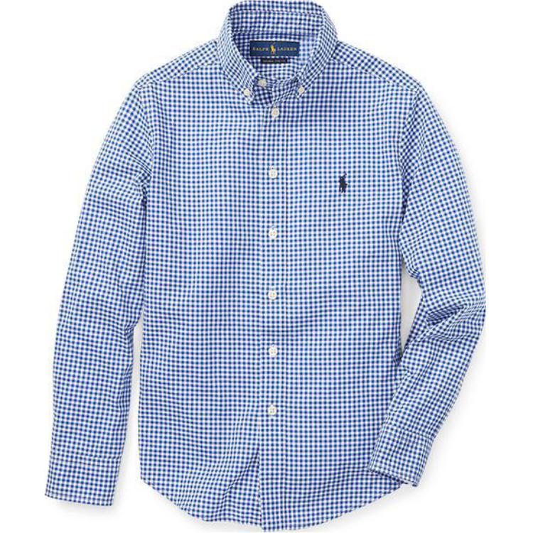 

Детская синяя футболка Polo Ralph Lauren