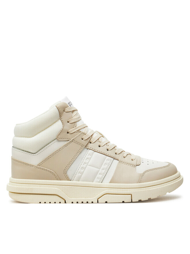 

Кроссовки The Brooklyn Mid Top Tommy Jeans, экрю
