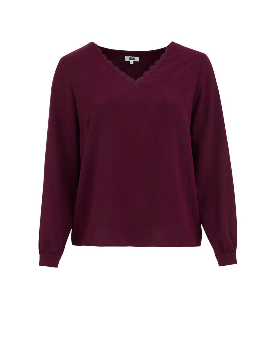 

Толстовка WE Fashion, цвет Wine red