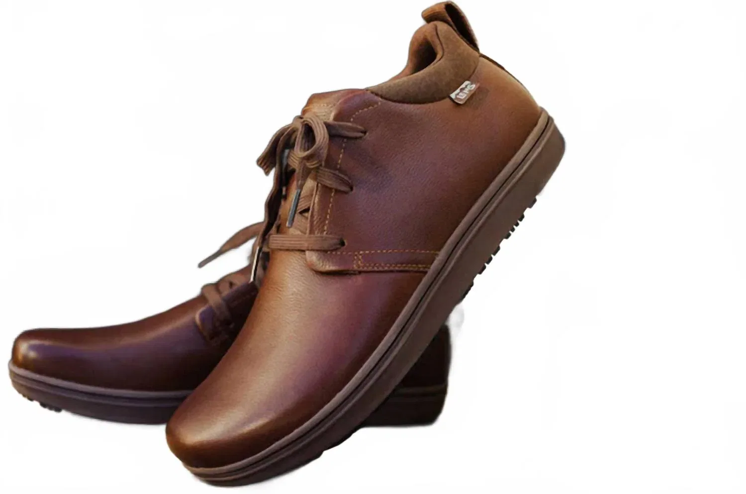 Lems Shoes Мужские кожаные ботинки Chukka Grip, цвет каштановый — фото 2