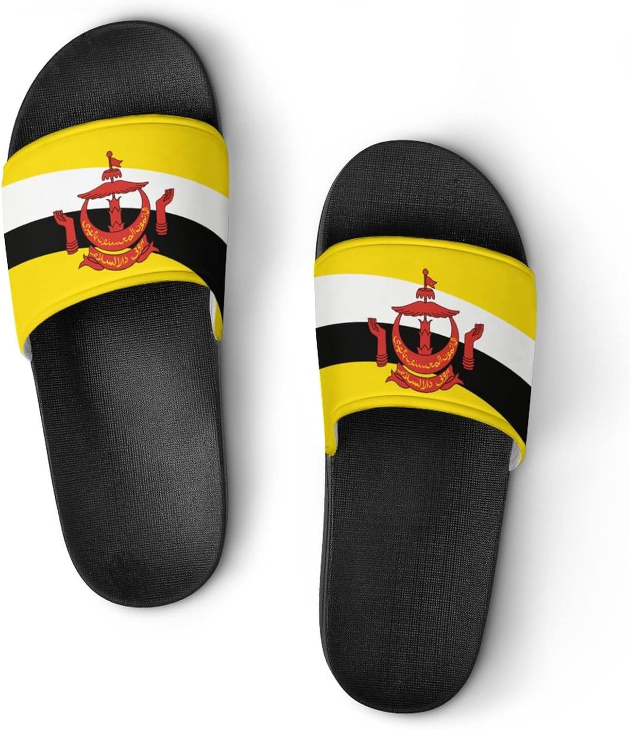 

Мужские и женские тапочки для ванной с флагом Южной Кореи, подходят для бассейна/пляжа/SPA/общежития/отеля/дома, размер 38 (240 мм) Linkasi, черный