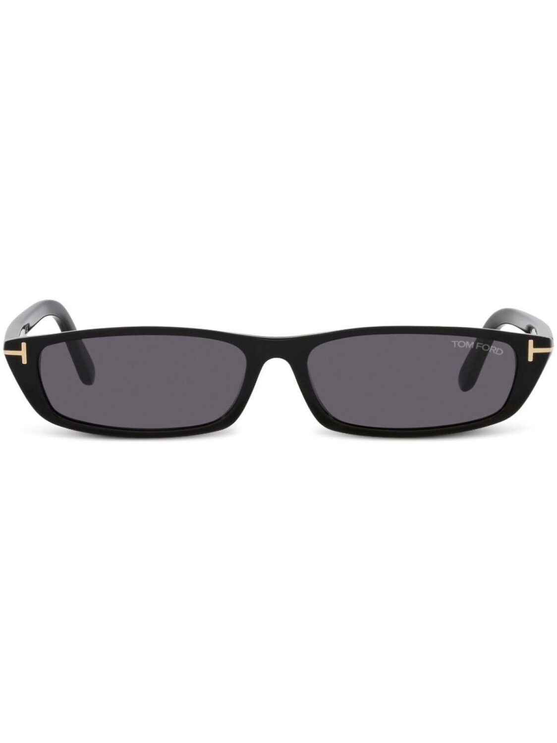 

TOM FORD Eyewear солнцезащитные очки Alejandro в прямоугольной оправе, черный