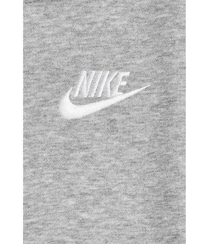 Худи Nike Kids Sportswear Club Fleece Pullover, Dark Grey Heather — фото 3