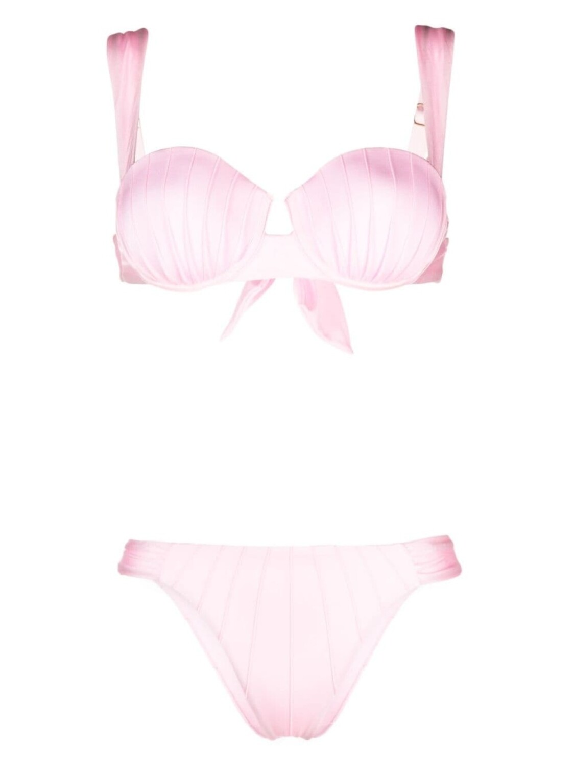 

Noire Swimwear бикини с завязками, розовый