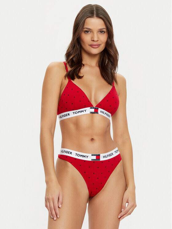 Бюстгальтер без косточек Tommy Hilfiger, красный — фото 2