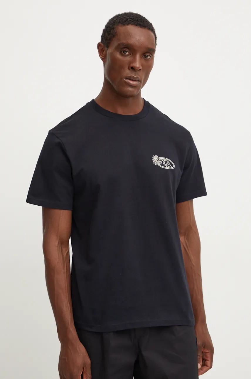 

Хлопковая футболка Right Point Mor Quiksilver, черный
