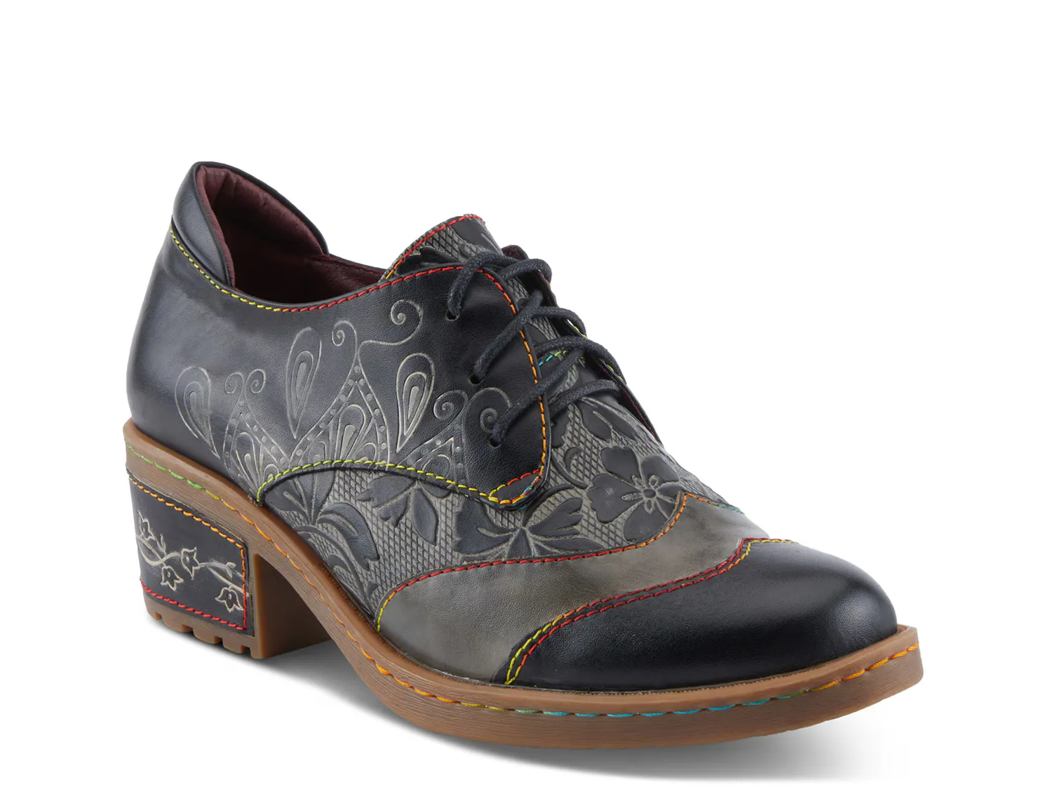 

Оксфорды Briteetoe Oxford L'Artiste By Spring Step, черный/мультиколор