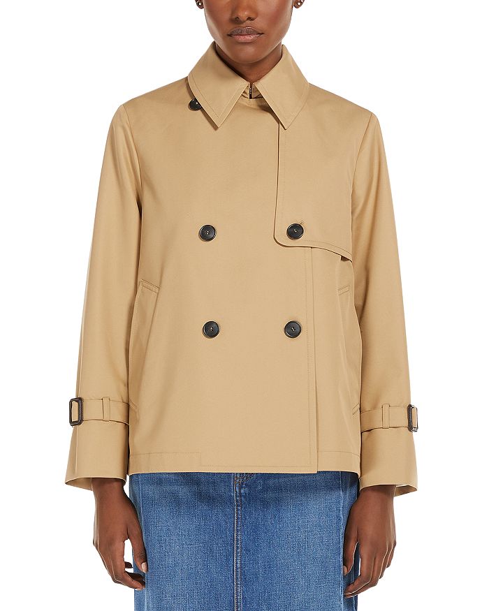 

Плащ-тренч Biglia Weekend Max Mara, коричневый/бежевый