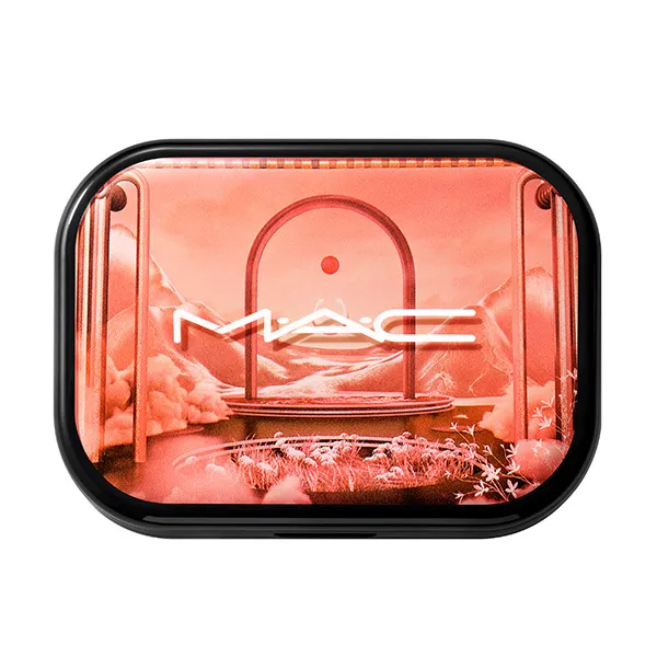 

6 палеток теней Connect In Color Eeyeshadow Palette Mac Cosmetics, цвет embedded in burgundy