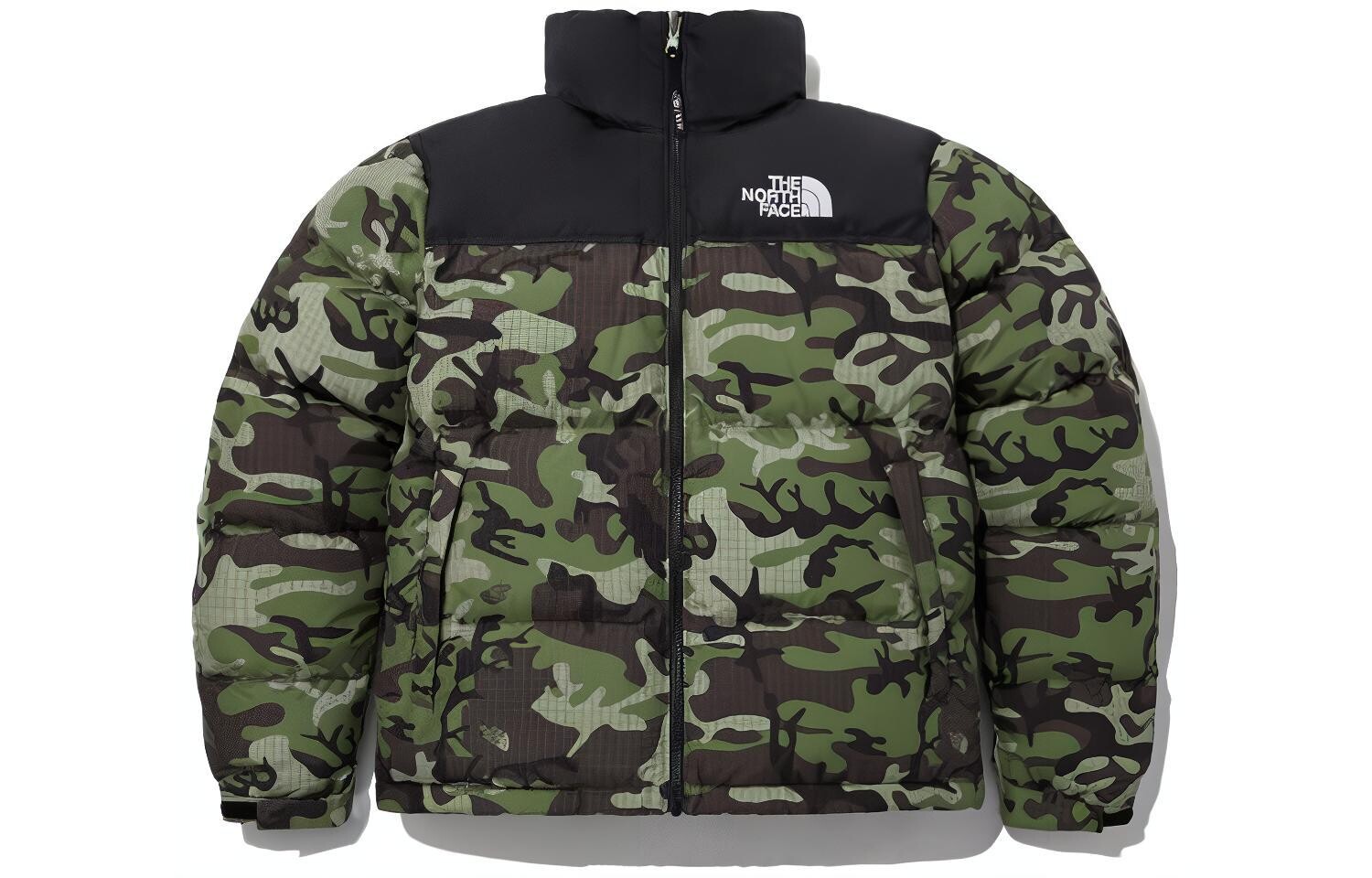 

Пуховик мужской зеленый The North Face, зеленый