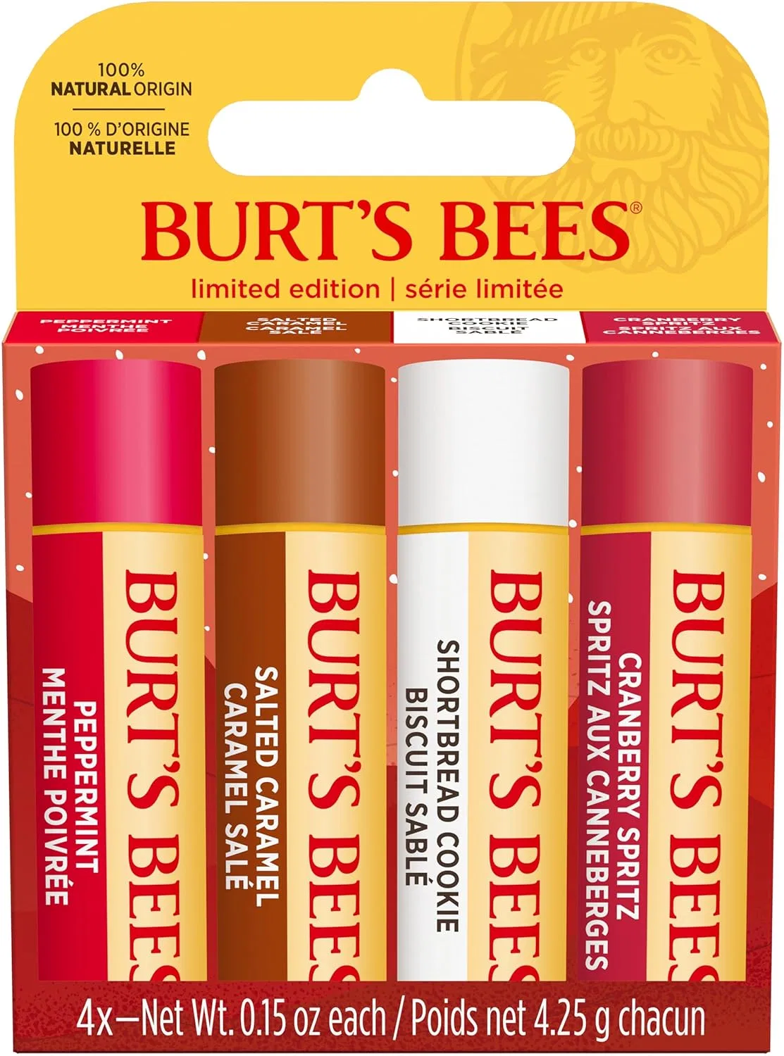 Набор бальзамов для губ с пчелиным воском от Burt's Bees Burt'S Bees
