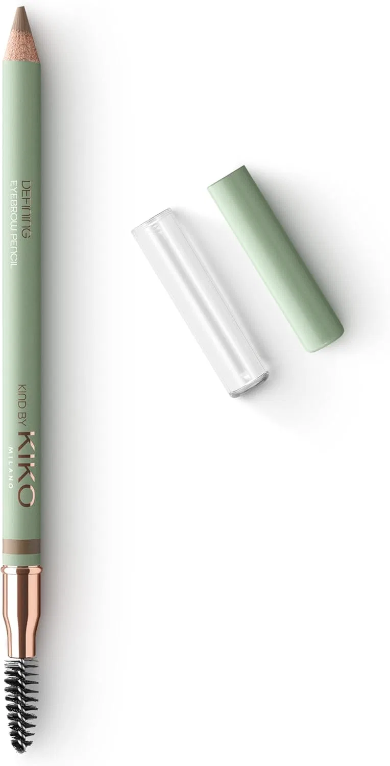 Карандаш для бровей KIKO Milano Kind by KIKO Defining Eyebrow Pencil 01 с расческой Kiko Milano, Taupe 01