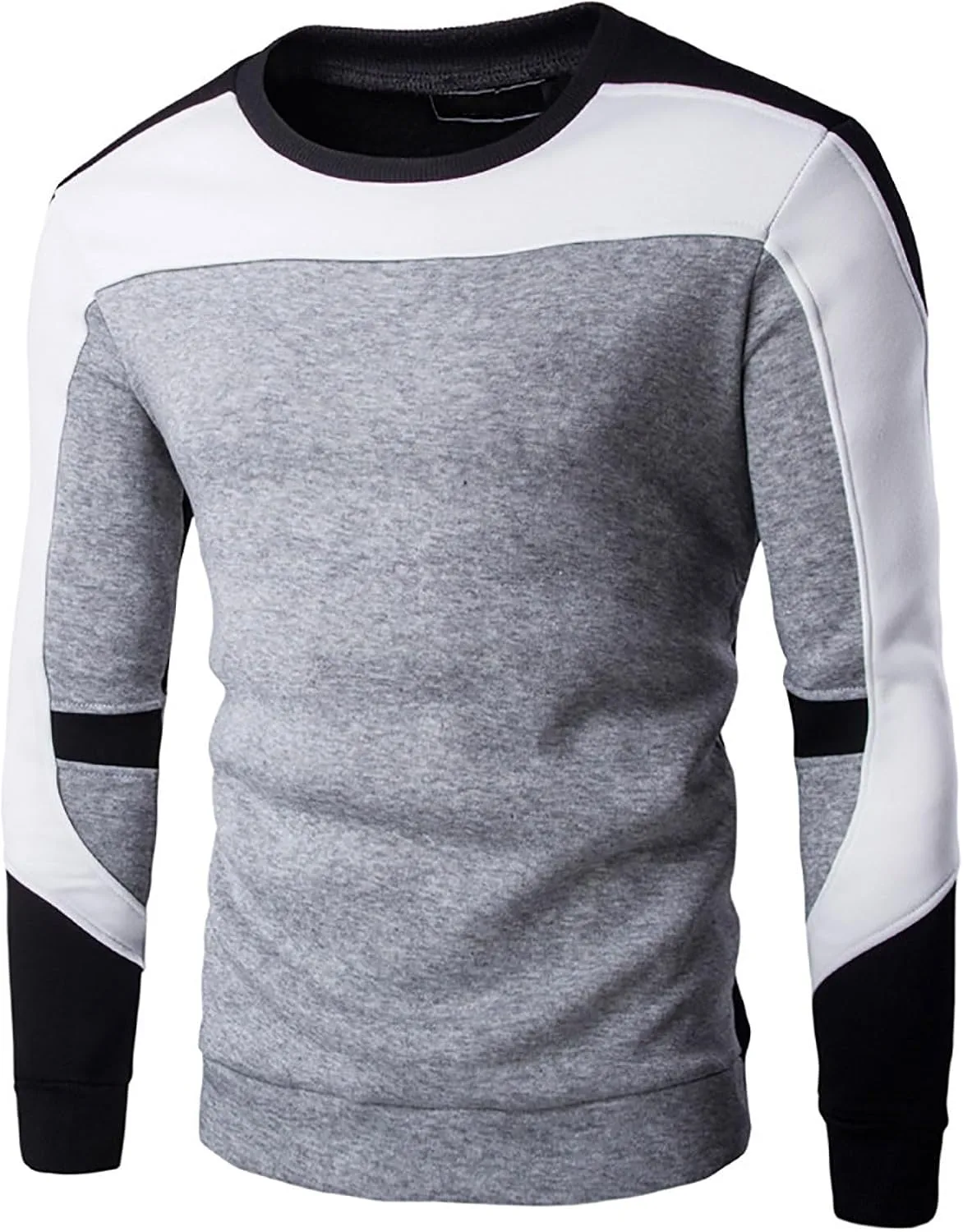 

Футболка Muscularfit для мужчин, осень-зима, с длинным рукавом, свободный крой