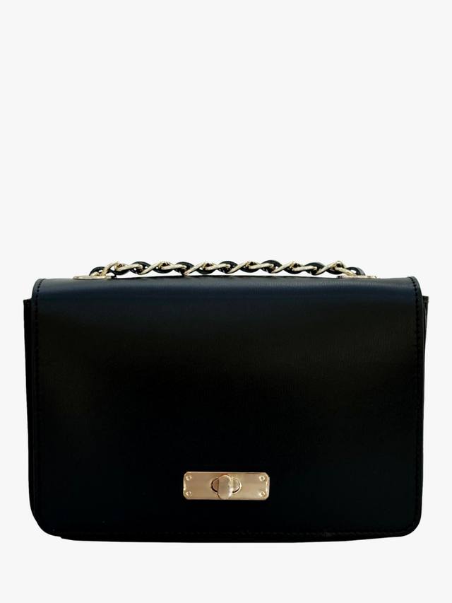 

Маленькая кожаная сумка кроссбоди Grace Apatchy London, Black