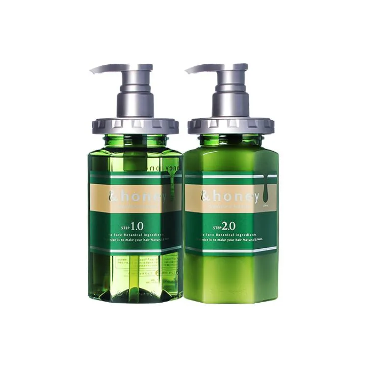 Набор шампуня и кондиционера Ginger Nourishes And Protects Scalp для глубокого очищения и восстановления &honey Glossy, Two-Piece Set: Hydrating Shampoo 440ml+Smoothing Hair Conditioner 445g