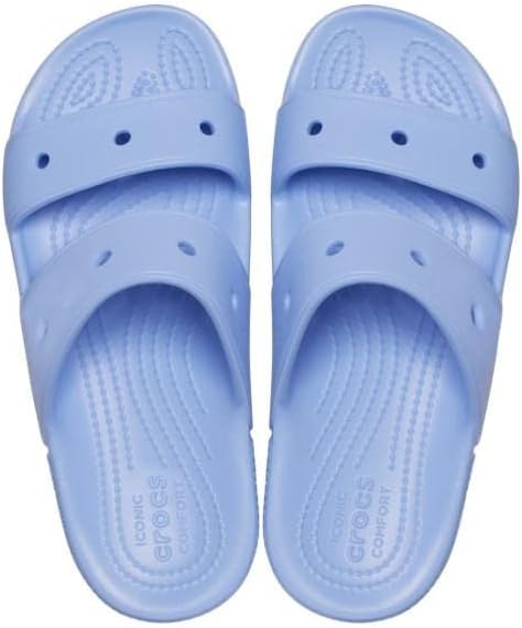 Сандалии Crocs Unisex Classic для взрослых с двумя ремешками, Moon Jelly — фото 4