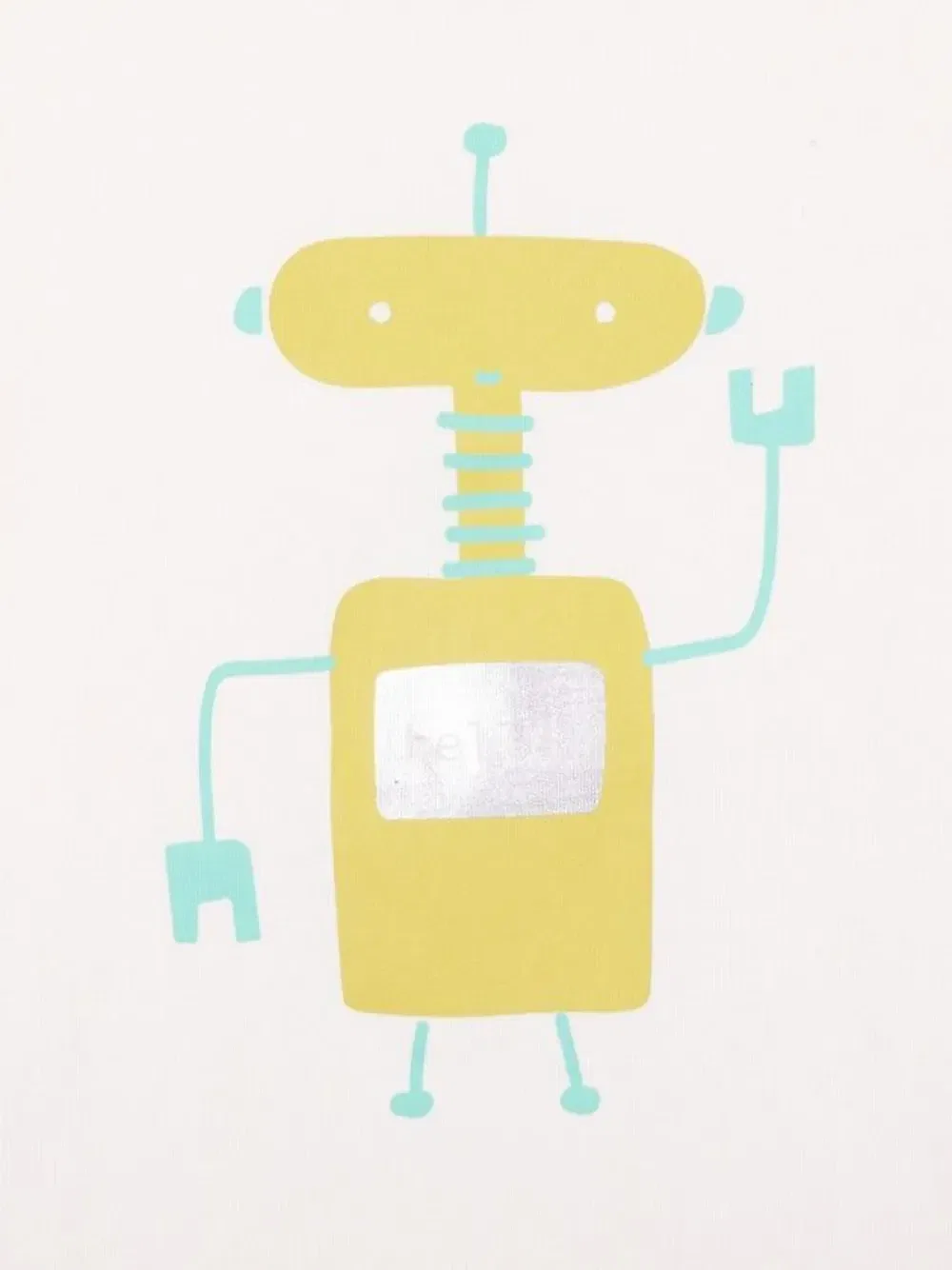 Футболка Hello Robot Knot, бежевый — фото 3