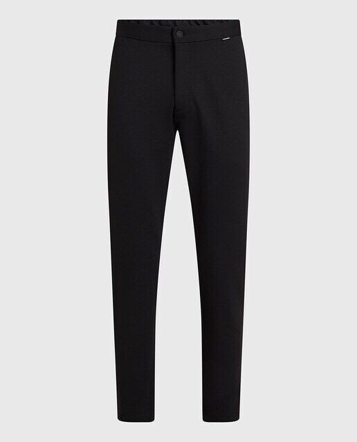 

Мужские трикотажные брюки-зауженные Calvin Klein, черный