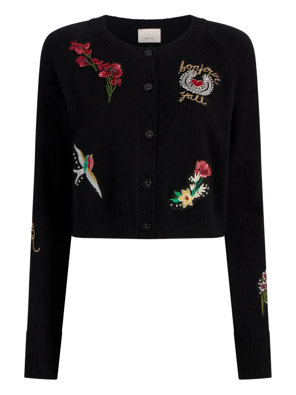 

Кардиган Western Amour Millie Cinq A Sept, черный