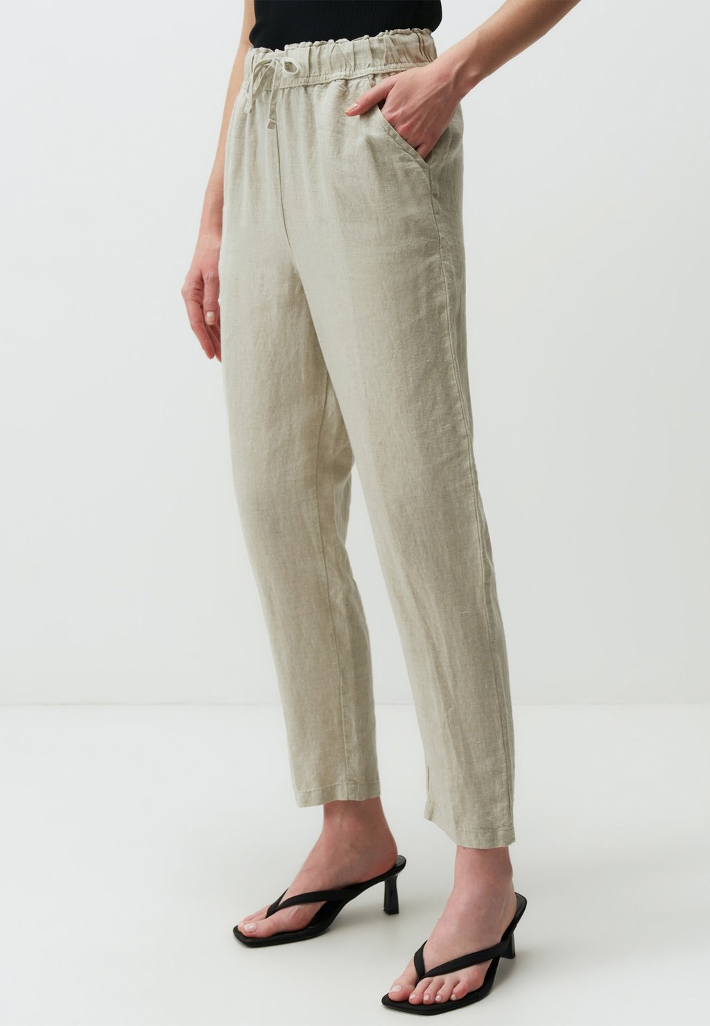 

Брюки HIGH WAIST WITH WAIST TIES Jimmy Key, бежевый