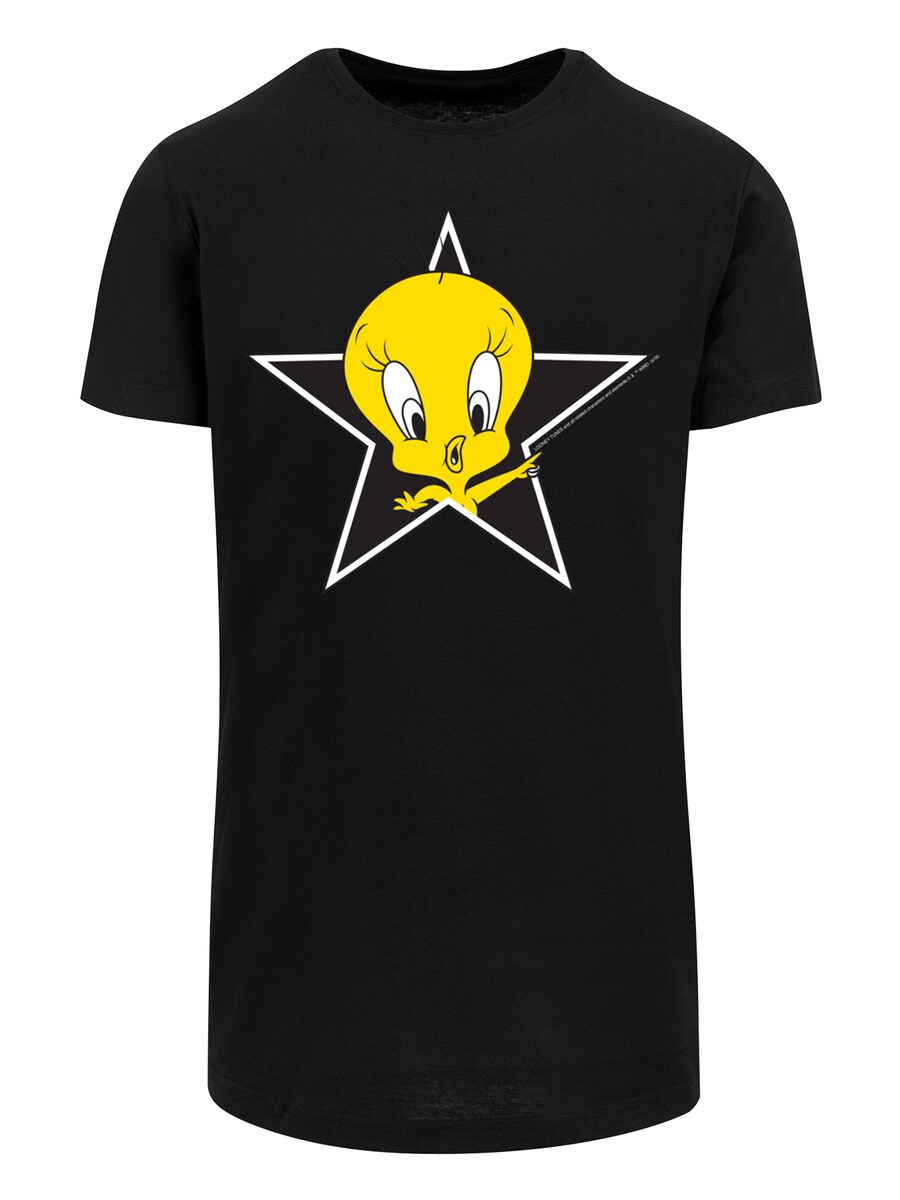 

Рубашка F4NT4STIC Looney Tunes Tweety Pie Star, черный