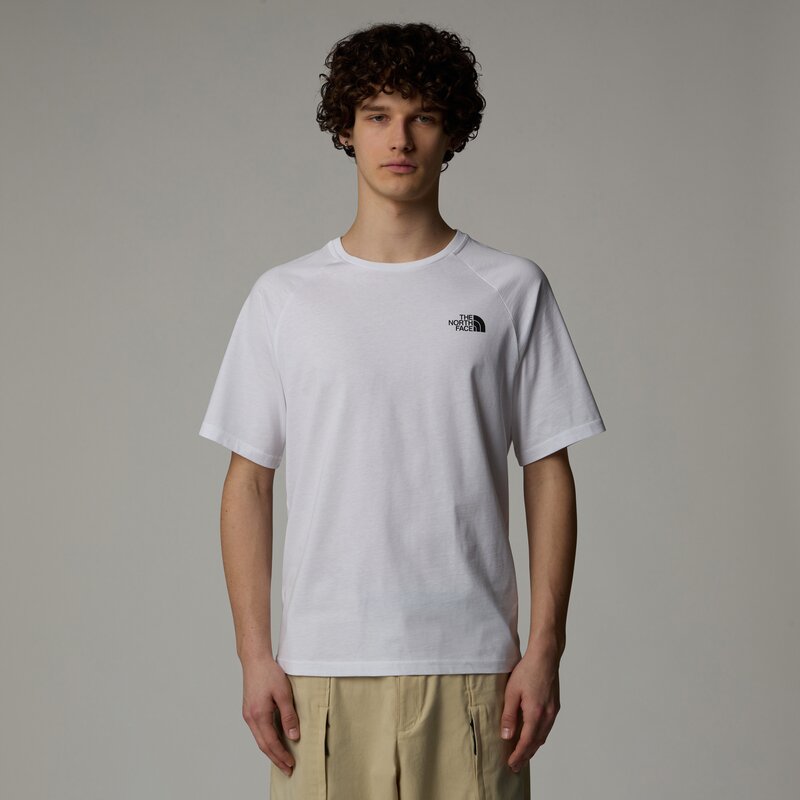 

Футболка ms/s north faces tee The North Face, белый