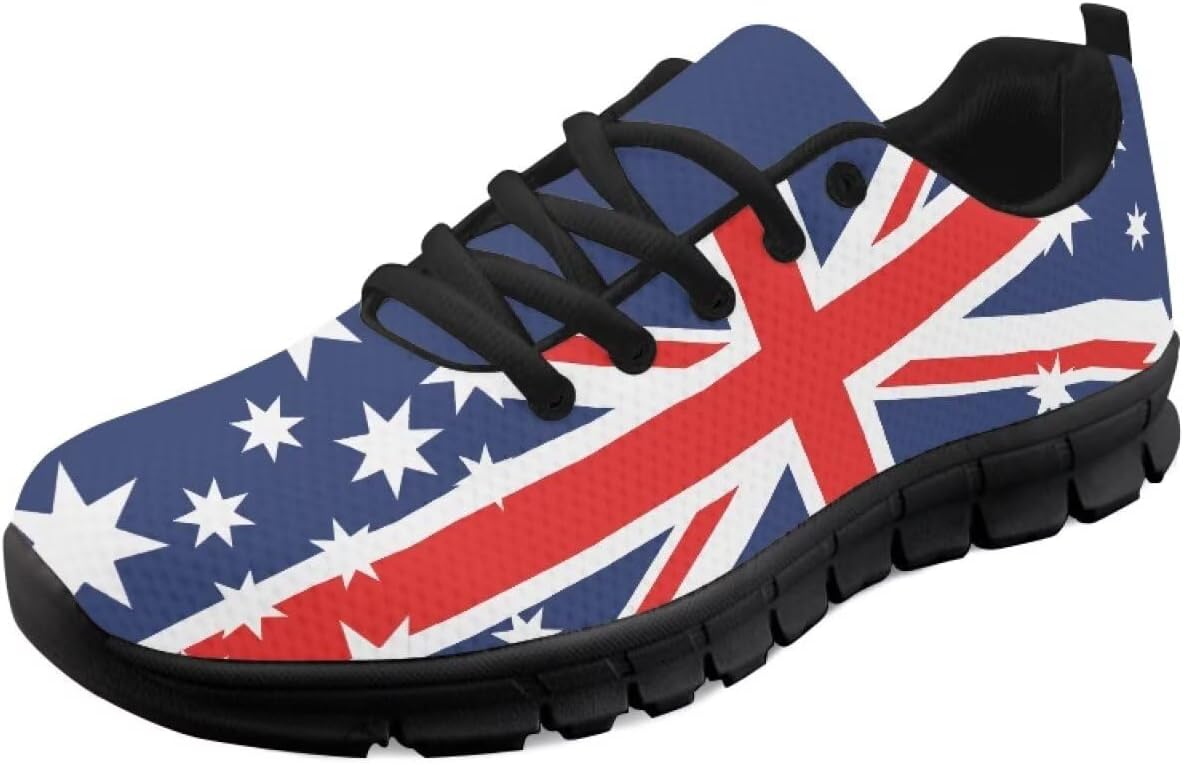 

Мужские теннисные кроссовки легкие, дышащие, из сетки для повседневной носки Yreiwoby, Flag of Australia