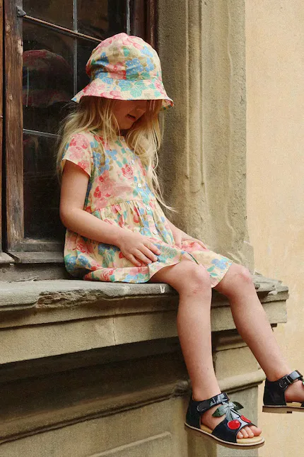 Платье с узором Pacey SS Dress Konges Sløjd, мультиколор