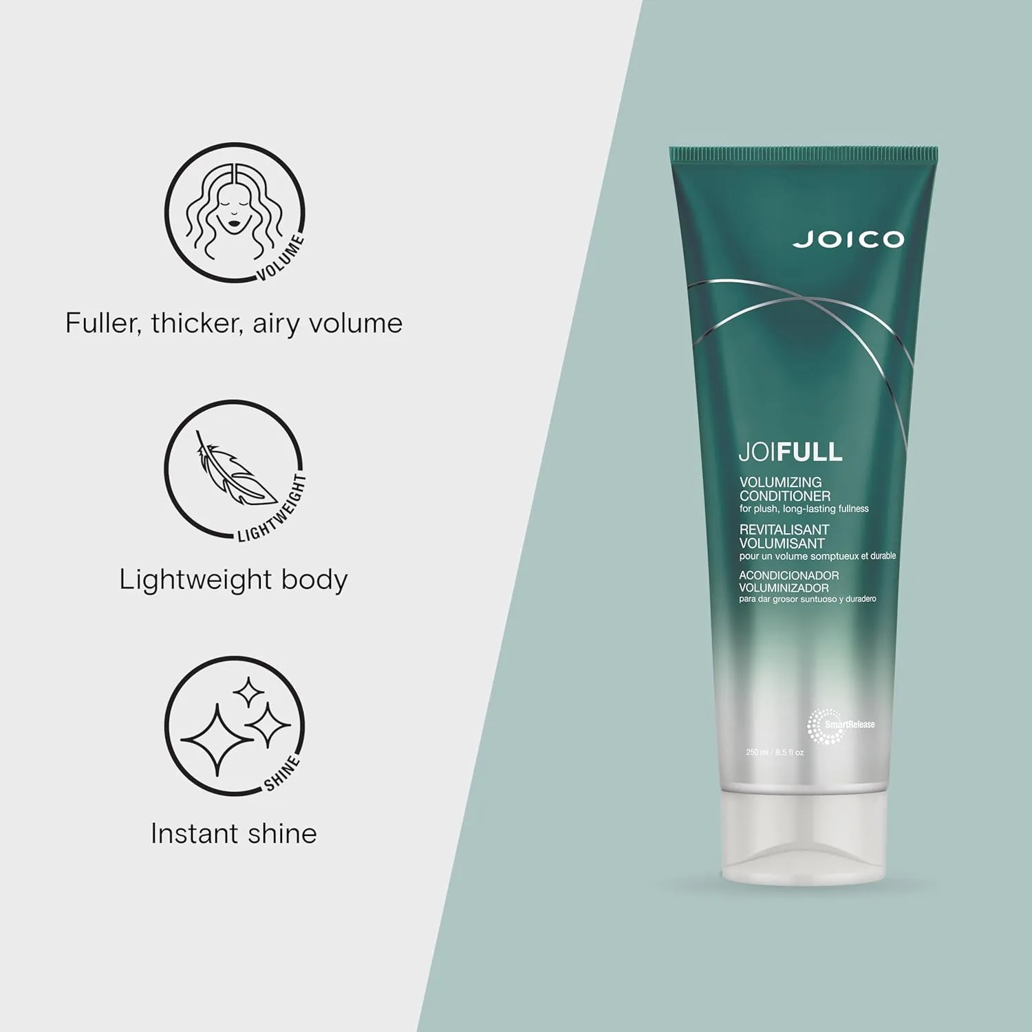 Набор для объема Joico JoiFULL для тонких волос, мгновный объем и блеск, с экстрактами лотоса и бамбука — фото 3