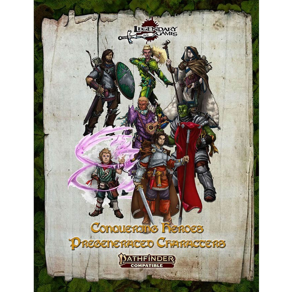 

Ролевая игра Legendary Games Conquering Heroes (Pathfinder 2E Compatible)