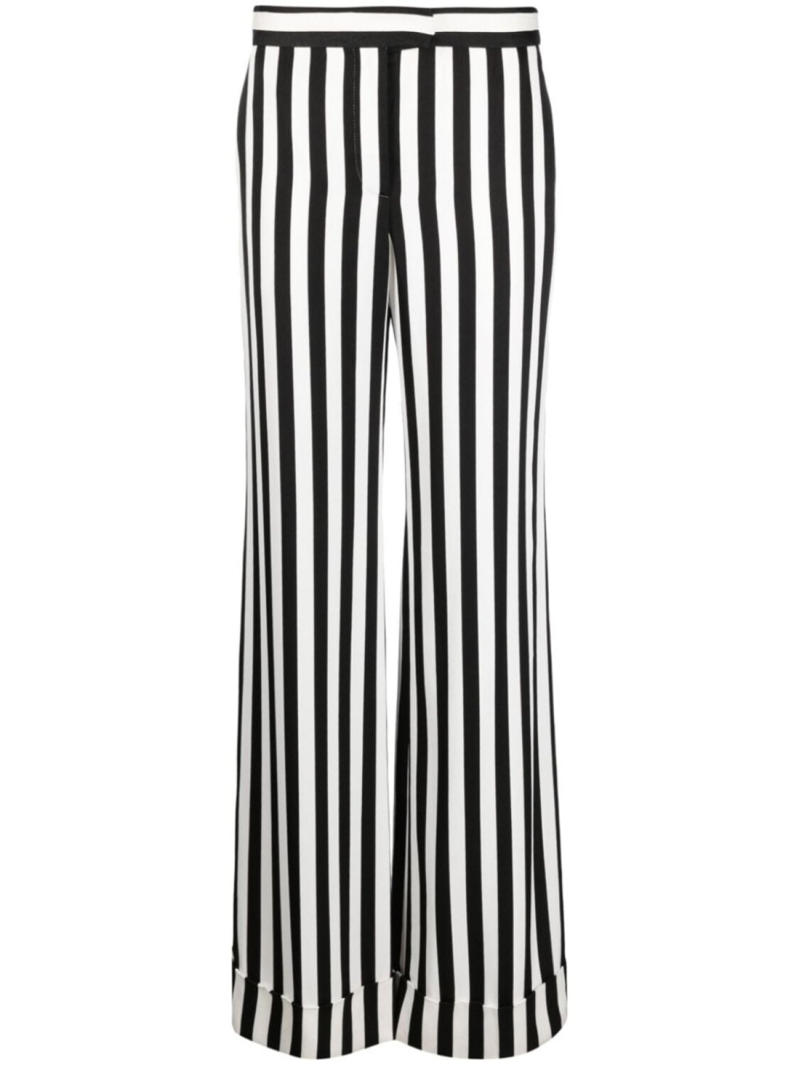 

Moschino брюки палаццо в полоску, черный