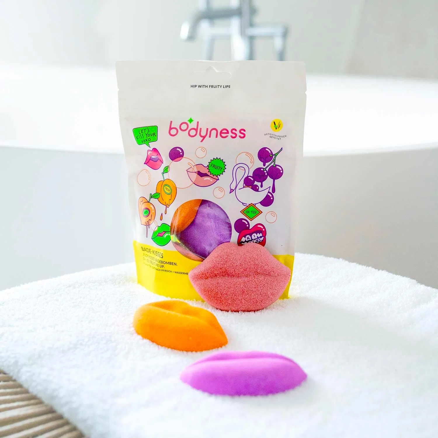 Набор бомбочек для ванны BODYNESS Juicy Kisses, 30 шт. Bodyness — фото 3