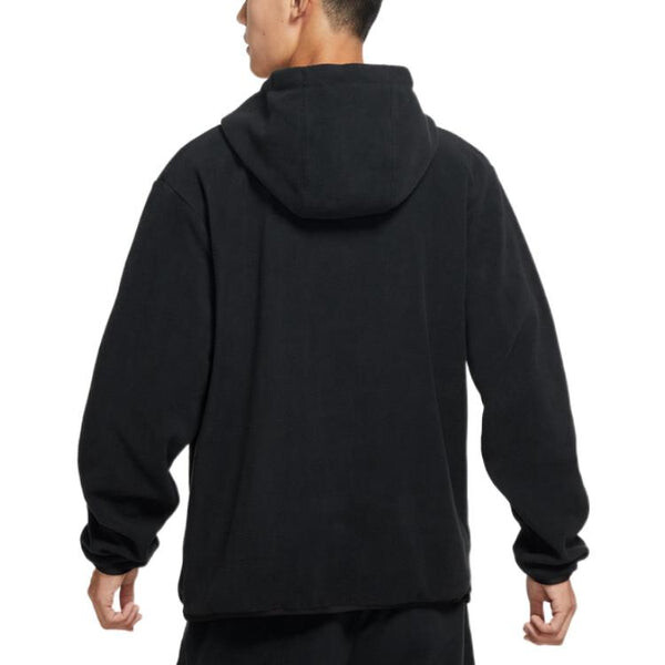 Толстовка Nike Sportswear Club Fleece Black, черный — фото 3