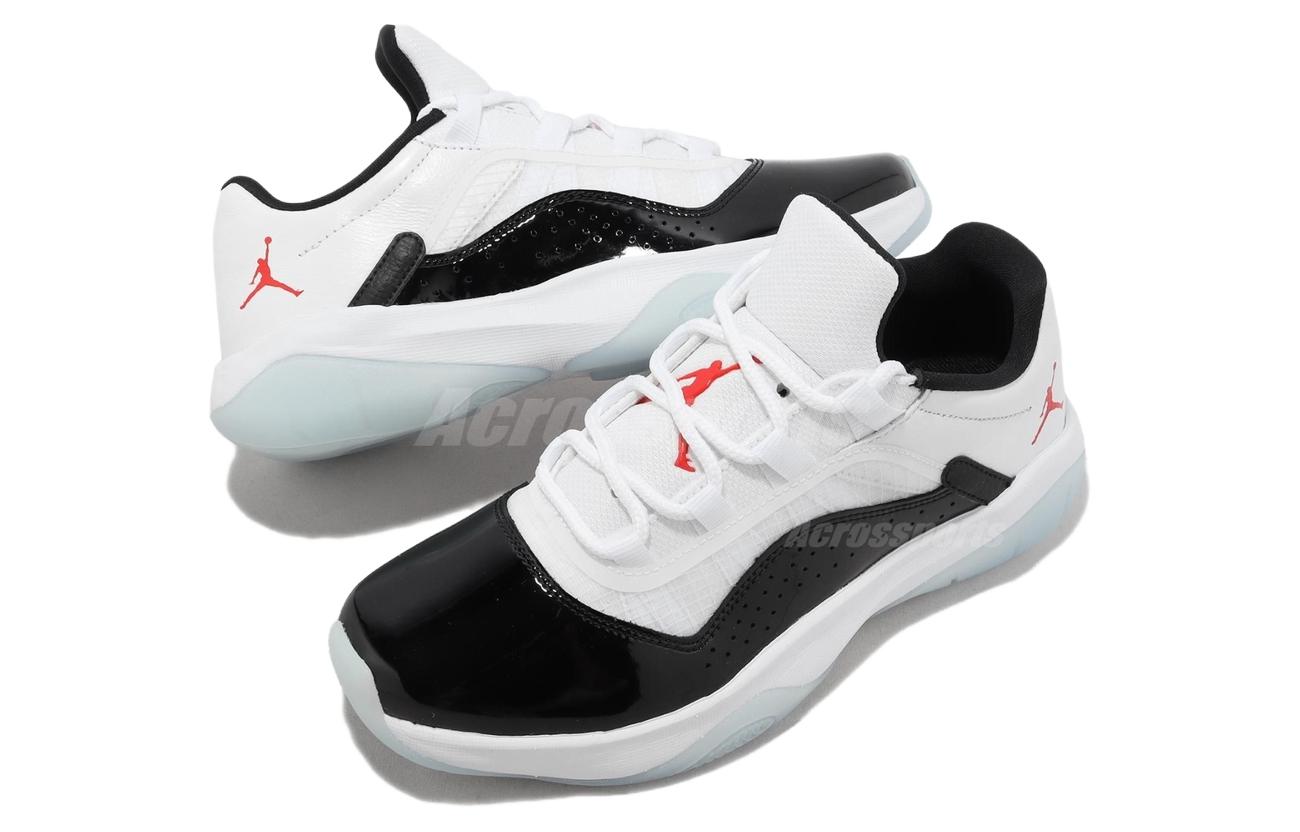 Air 11 CMFT Low White Black Blue Tint Jordan — фото 3
